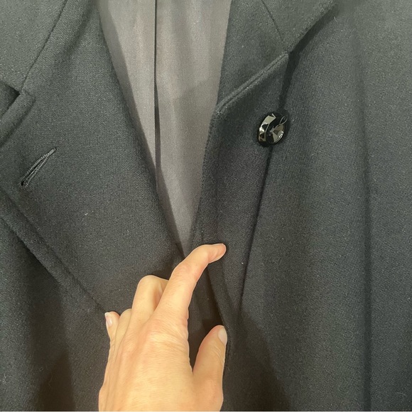 Double breasted wool duster jacket - Picture 6 of 8